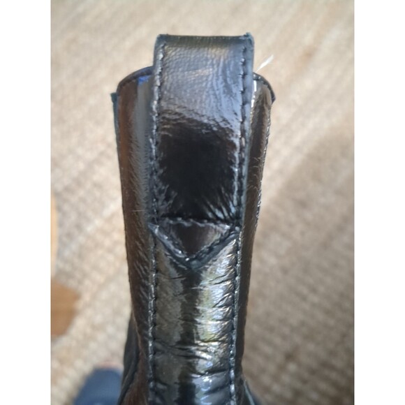 Donald Pliner Boot Western Couture Jaira Metallic Pig Leather Boot Shoe Goring - Picture 9 of 16